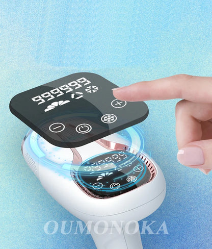 Body Bikini IPL Hair Removal Device — 999,999 Flashes Permanent Painless Laser Epilator for Women, Home Use