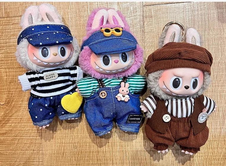 17cm Labubu Doll Clothes Set — Stylish Outfit for 17cm Labubu Dolls