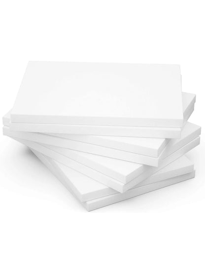 8x10" Cotton Artist Canvas Board – Primed White Painting Canvas for Acrylic Pouring & Oil Paint