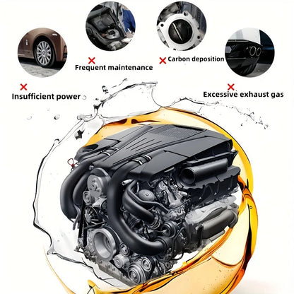 350ml Car Three-Way Catalytic Cleaner | Engine Cleaner for Exhaust Gas, Carbon Deposit Removal