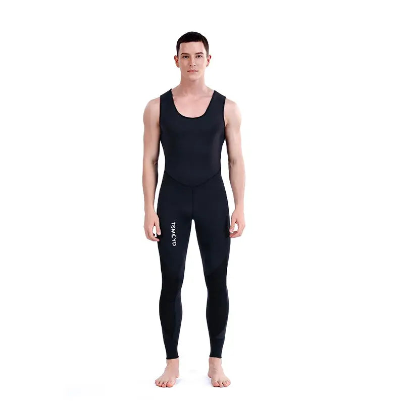 2024 Neoprene Scuba Diving Wetsuit – 1.5/3MM Winter Warm Hooded Suit with Front Zipper for Men, Surfing, Snorkeling & Spearfishing