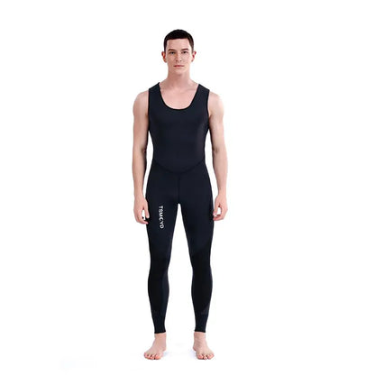 2024 Neoprene Scuba Diving Wetsuit – 1.5/3MM Winter Warm Hooded Suit with Front Zipper for Men, Surfing, Snorkeling & Spearfishing