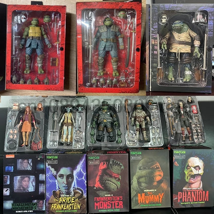 NECA Teenage Mutant Ninja Turtles Action Figures – Last Ronin Leonardo, April O’Neil, Casey Jones, Michelangelo, Raphael & More