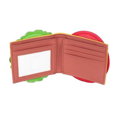 Burger-Shaped Cute Women's Wallet – Designer Men's ID Card Holder | Unique Fashion Accessory