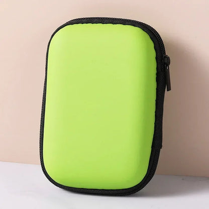 Sundries Travel Storage Bag – Zipper Case for Earphones, Portable Cable Organizer, Electronics Charging Storage