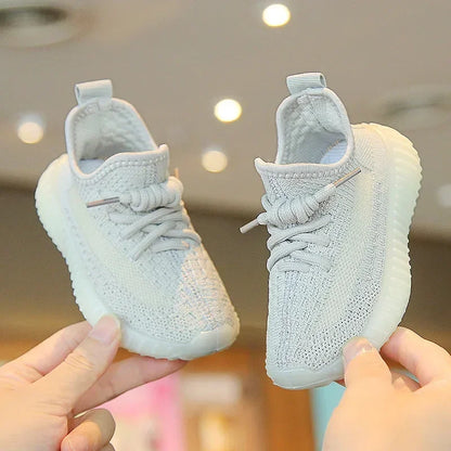 New Kids Fashion Sneakers – Breathable, Soft Bottom Casual Running Shoes for Boys & Girls