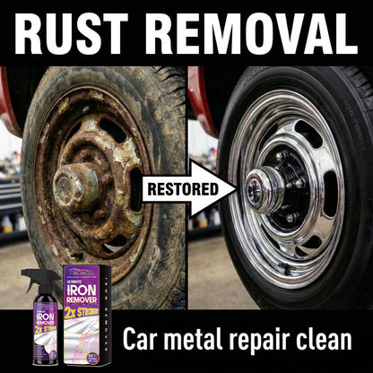 Premium Car Rust Remover – Metal Stain & Oxidation Cleaner for Auto Care, Surface Restoration & Shine Protection