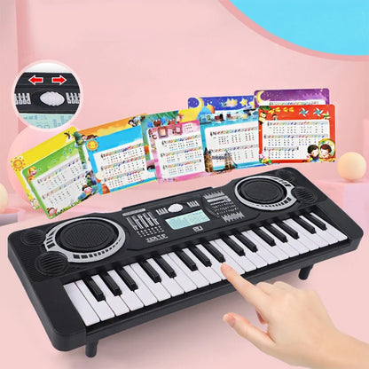 37-Key Children’s Electronic Piano Keyboard – Portable Educational Musical Toy, Ideal Christmas & Birthday Gift
