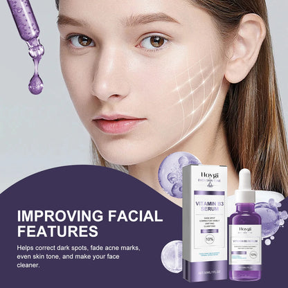 Niacinamide Serum – Dark Spot Corrector, Moisturizing & Brightening for Pore-Cleansing, Fine Line Fading, Korean Skin Care