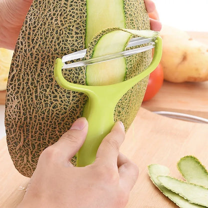 Versatile Kitchen Gadgets: Wide Multifunctional Vegetable Slicer, Cabbage Grater, Potato Peeler, Salad Cutter, and Onion Choppers - Essential Kitchen Accessories and Tools