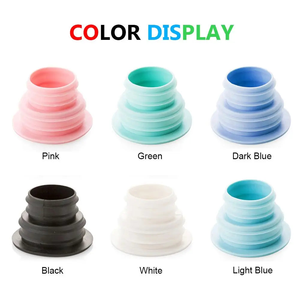 Household Sewer Pipe Seal Ring - Anti-Odor Telescopic Washing Machine Floor Drain Plug Connector - Kitchen Bathroom Pipe Accessories