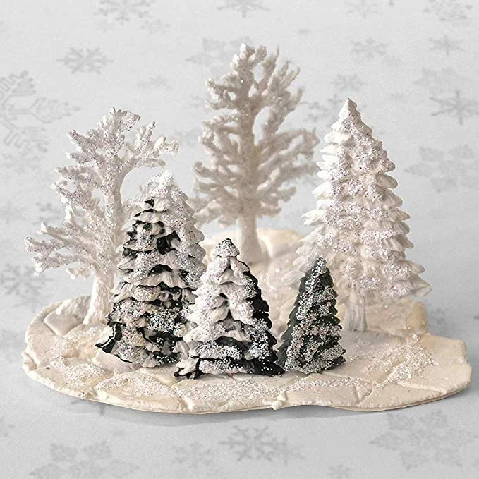 Christmas Tree Silicone Mold — Fondant Cake Decorating Sugarcraft Chocolate Gumpaste Tool