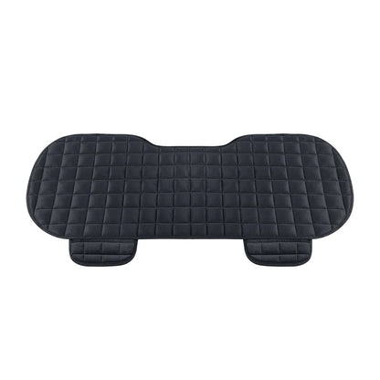 Universal Winter Car Seat Cover Set – Front & Rear Flocking Cloth Anti-Slip Warm Cushion Mat for Car, SUV, Van & Truck Interior Protection