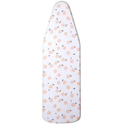 140x50cm Heavy Duty Ironing Board Cover | Heat Reflective Elastic Edge Iron Cover for Home