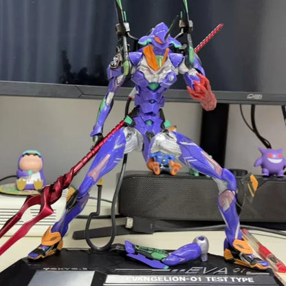 33cm Evangelion 01 Anime Figure – Eva Mutation Collectible Statue for Desk & Birthday Gifts