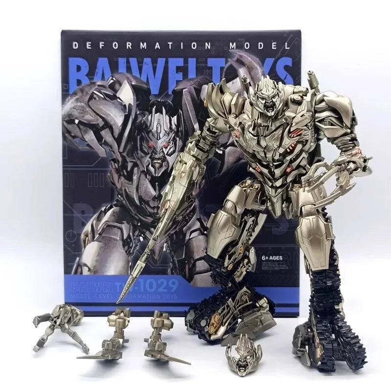 BAIWEI TW1029 Movie Giant Tank Action Figure – Metal Coating Robot Collectible with Original Box