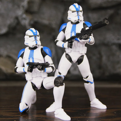 Star Wars 6" Action Figures – 501st Legion ARC & ARF Troopers, Rex, Jesse, Bane, Denal, Tup, Dogma Clone Toy