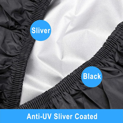 Universal Lawn Mower Cover - Waterproof, UV-Resistant Rainproof Dustproof Outdoor Tractor Protection Cover