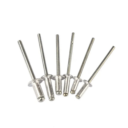 120pcs Heavy Duty Pop Rivet Gun Kit – Hand Riveter Tool Set with Assorted Rivets for DIY & Repair Projects