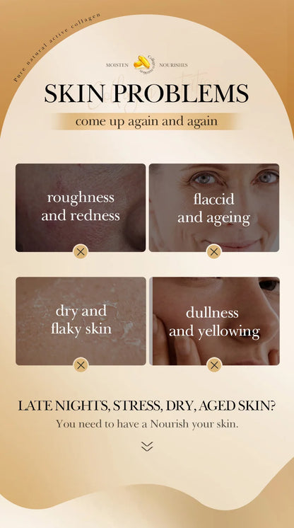 30PCS SADOER Collagen Sleeping Face Masks – Moisturizing, Brightening & Firming Skincare
