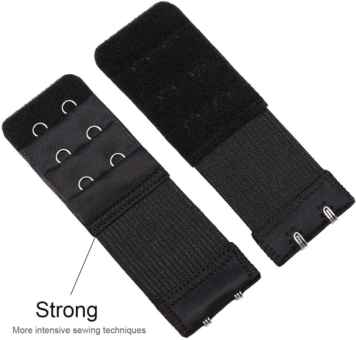 6PCS Women’s Bra Extender Strap Set – Adjustable Hook Extension for Bras, Underwear & Intimates Accessories
