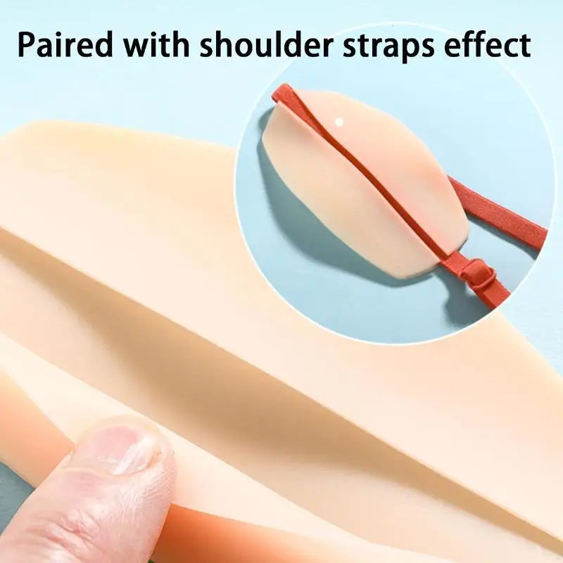Silicone Bra Strap Cushions - Soft Non-Slip Shoulder Pads for Comfortable Bra Strap Support for Women