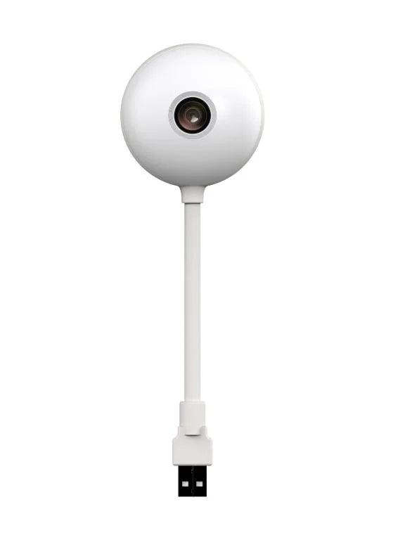 WESECUU Mini WiFi 2K Indoor Security Camera – Wireless Baby Monitor with USB Plug, IP Surveillance & AI Auto Tracking