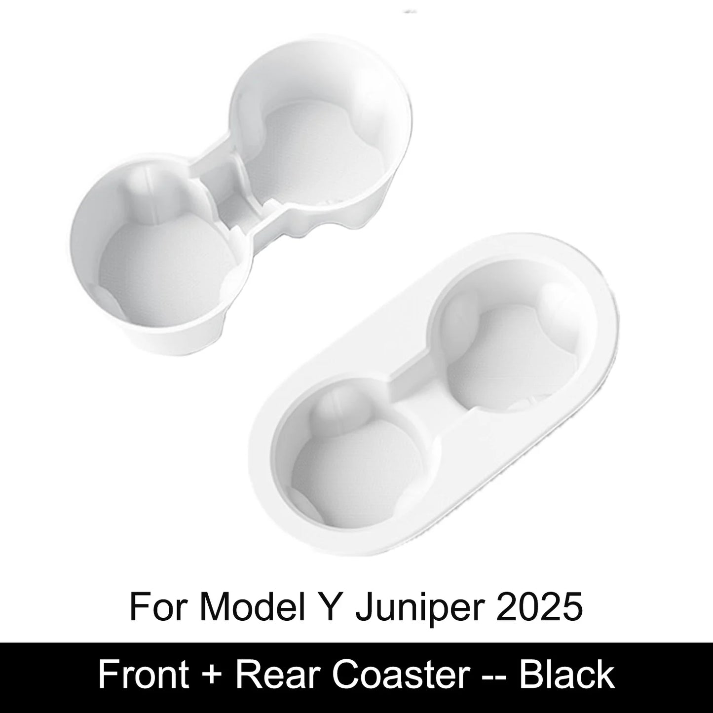 Tesla Model Y Juniper 2025 Center Console Armrest Organizer – Cup Holder & Storage Box Interior Upgrade Kit