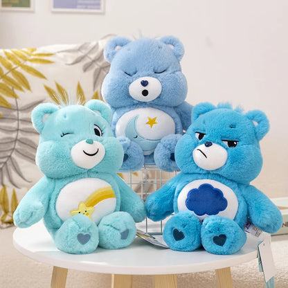 8-Color Care Bears Plush Toys - Cute Stuffed Bear Dolls, Soft Pillows & Home or Car Decorations for Kids’ Birthday Gifts