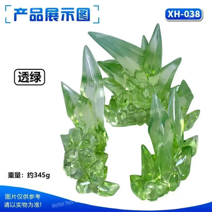 Whirlwind Flame & Ice Special Effects Model Stand — Luffy Figure DIY Accessories Movable Display Base