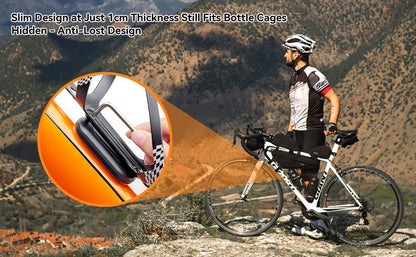 Samsung SmartTag2 Bike Holder — Hidden GPS Tracker Case for Galaxy SmartTag 2, Fits Under Bottle Cage