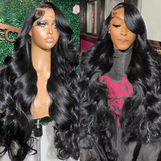 Brazilian Body Wave Lace Front Wig - 13x4 13x6 HD Lace Frontal Human Hair Wig for Women Natural Look