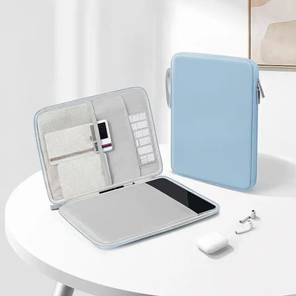 Tablet Sleeve Bag - Shockproof Multi-Pocket Case for iPad, Samsung, Xiaomi & Lenovo Tablets 10.9–12.9 Inch