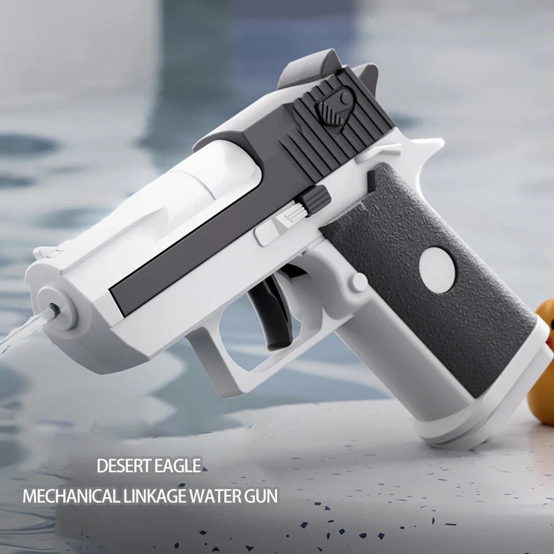 Mini Manual Water Gun – Desert Eagle Pistol Toy for Summer Fun & Outdoor Play, Ideal for Kids and Boys