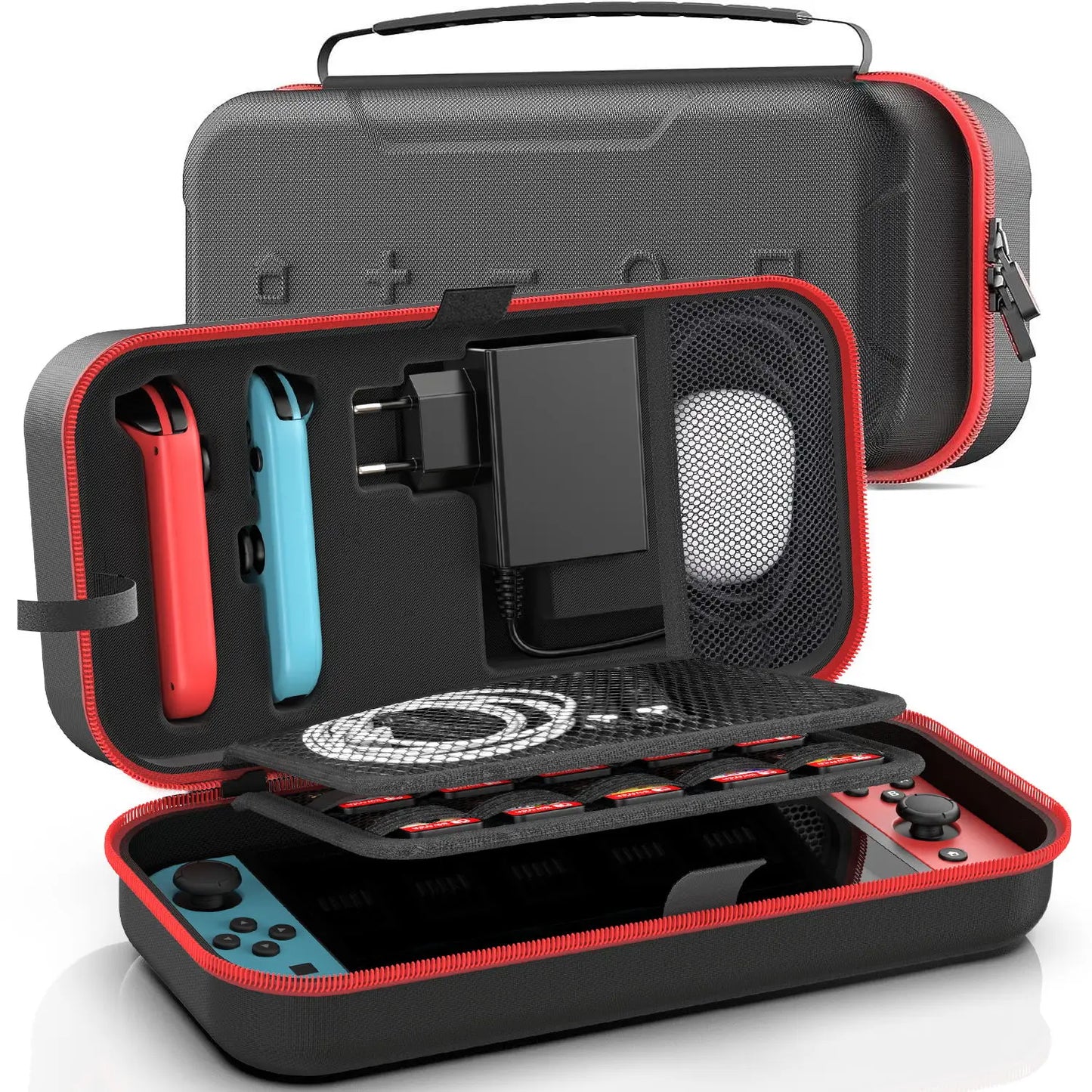 OIVO Large Storage Bag for Nintendo Switch — Portable Waterproof & Anti-Scratch Carrying Case for Switch OLED
