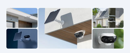Reolink 4K Solar & Battery Powered Wireless Security Camera – 180° ColorX Night Vision, Outdoor WiFi Camera, AI Home Hub Compatible