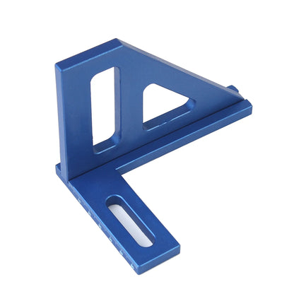 3D Multi-Angle Measuring Ruler – 45/90 Degree Plastic Carpentry Square Protractor & Miter Triangle Layout Tool