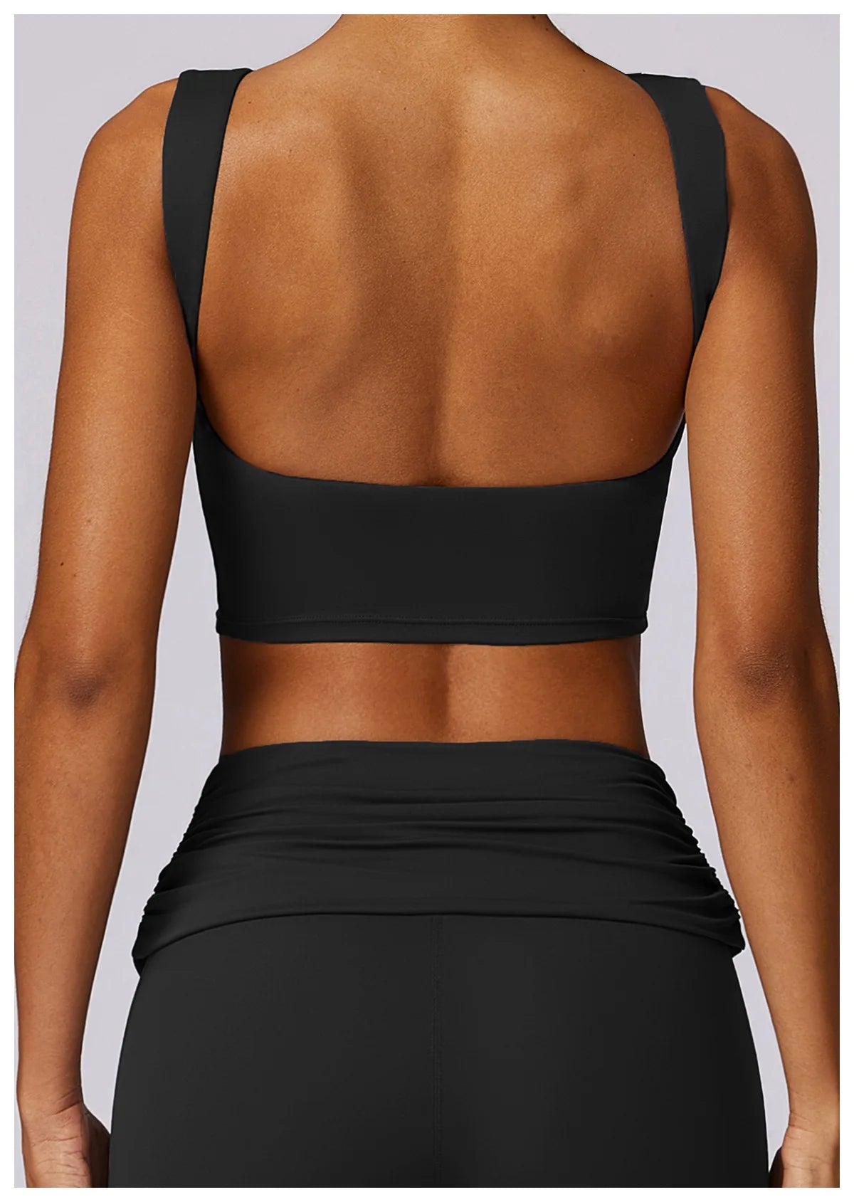 NCLAGEN Women’s High-Support Sports Bra – Breathable Open-Back Yoga & Fitness Tank Top with Removable Pads