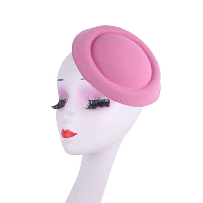 17CM Fascinator Bases for DIY Hair Accessories - Ladies' Wedding Hat, Millinery Cap for Bridal Chapeau