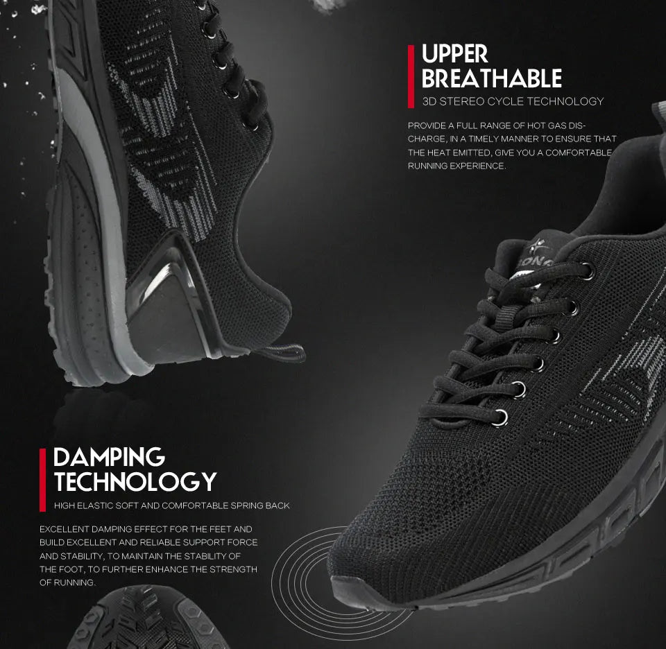 BONA Men's Outdoor Walking Sneakers — Lace-Up Athletic & Running Shoes, Comfortable Popular Style