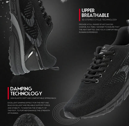 BONA Men's Outdoor Walking Sneakers — Lace-Up Athletic & Running Shoes, Comfortable Popular Style