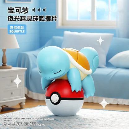 Authentic Pokémon Poké Ball Handmade Character Plush Dolls – Pikachu & Charmander Anime Model Ornament Kids Toy Christmas Gift