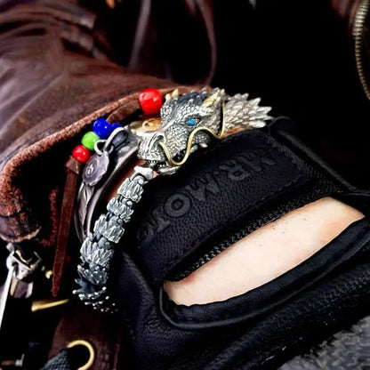 Trendy Dragon Copper Bracelet – Unisex Fashion Loong Metal Bangle, Party & Daily Jewelry Accessories for Women & Men