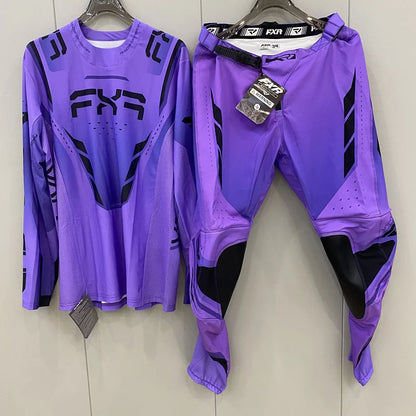 FXR 2025 PODIUM/CLUTCH PRO Gear Set – Dirt Bike Motocross Jersey & Pants Combo for Off-Road Riding
