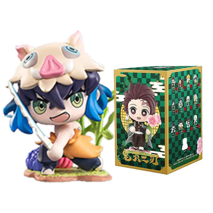 Demon Slayer Tanjiro & Nezuko Figure Blind Box – Anime Cartoon Statue Model Ornament, Creative Surprise Gift