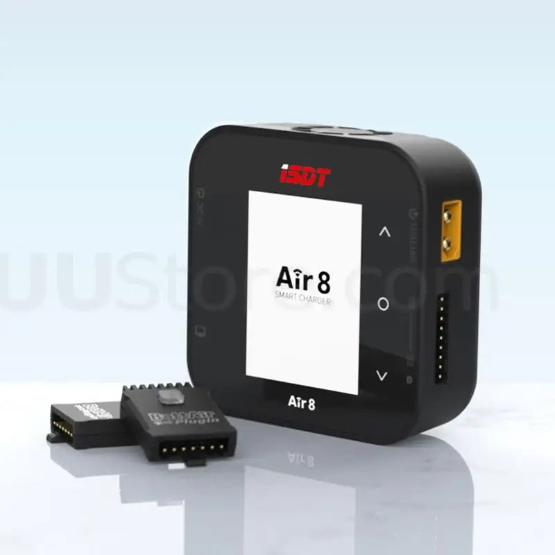 New ISDT Air8 Lipo Power Balance Battery Charger – 20A 500W DC, 1-8S Li-Po, Li-Hv, Li-Ion, Li-Fe, NiMH, Ni-Cd, Pb Discharger