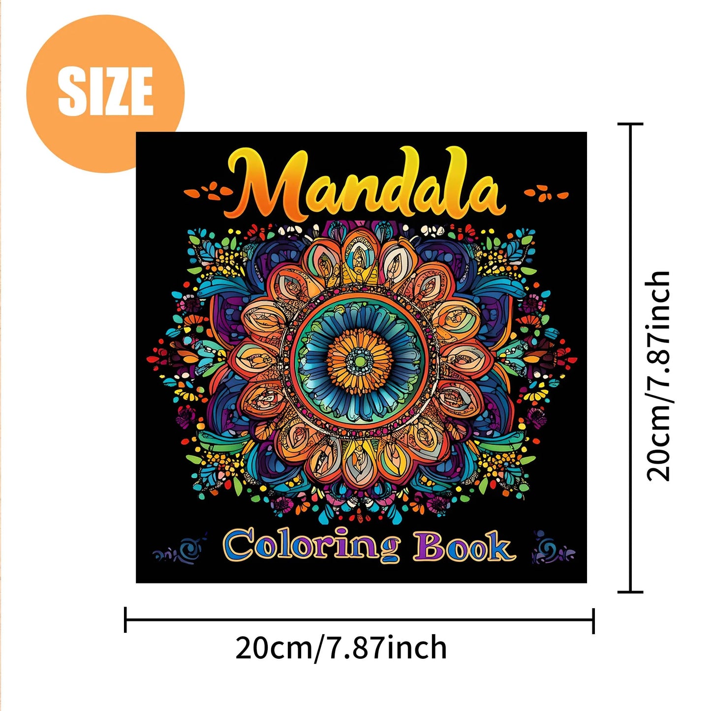 Mandalas Flower Coloring Book for Adults - Stress Relief, Relaxation & Creative Drawing Art Book
