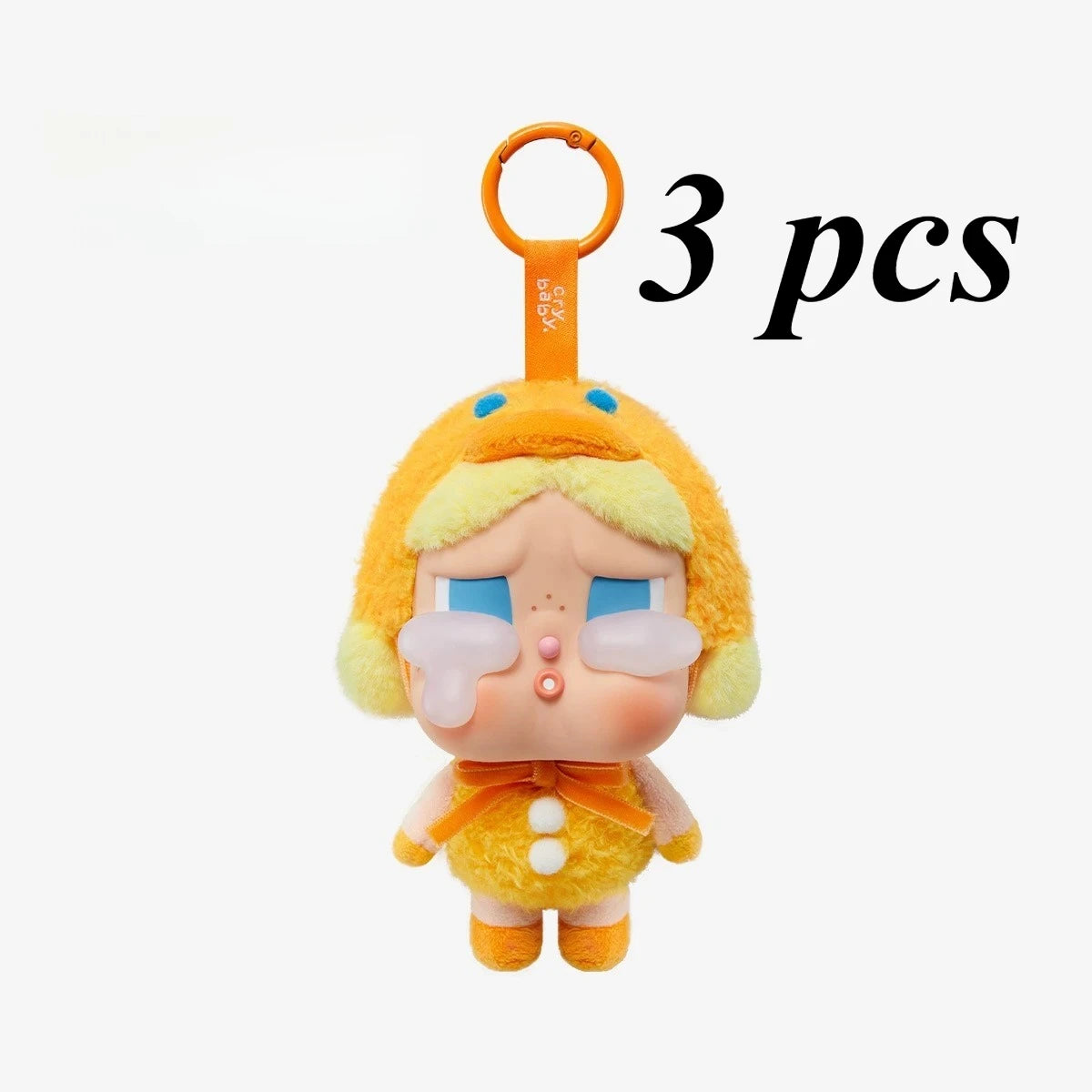 CRYBABY Tear Factory Vinyl Plush Doll – Crying Baby Blind Box Keychain & Backpack Pendant Gift