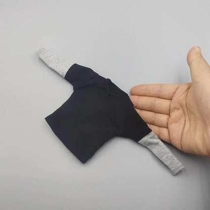 1/6 Scale Black T-Shirt for 12" (30cm) Action Figures — Male & Female DIY Model Accessories