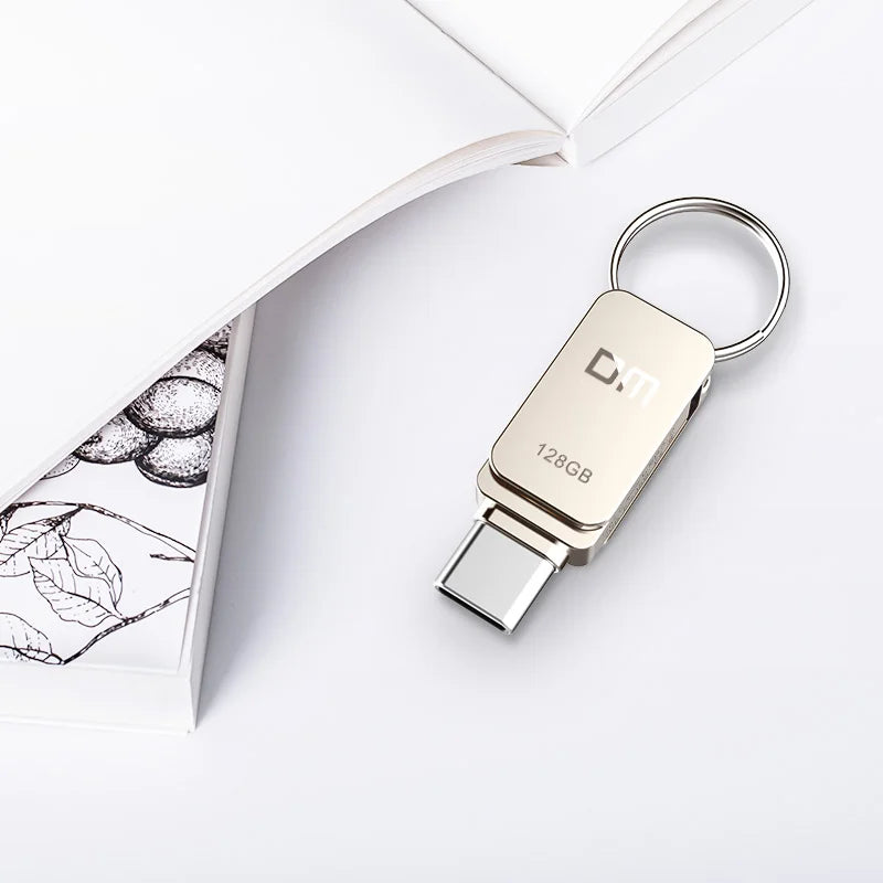 DM PD059 USB-C Type-C OTG Flash Drive – 32GB/64GB Pen Drive for Smartphones & USB 3.0